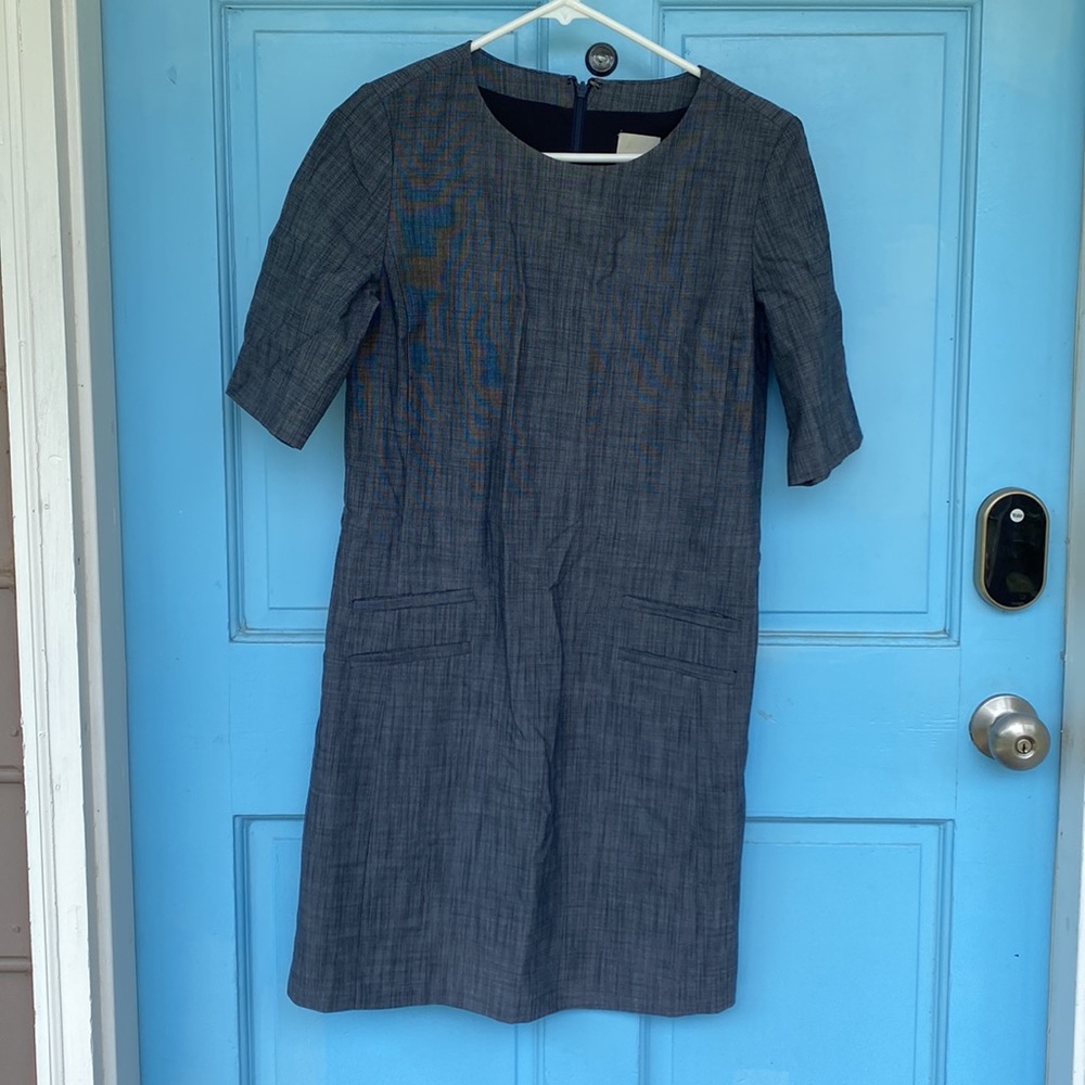 Halogen Dress Shift Gray size XS